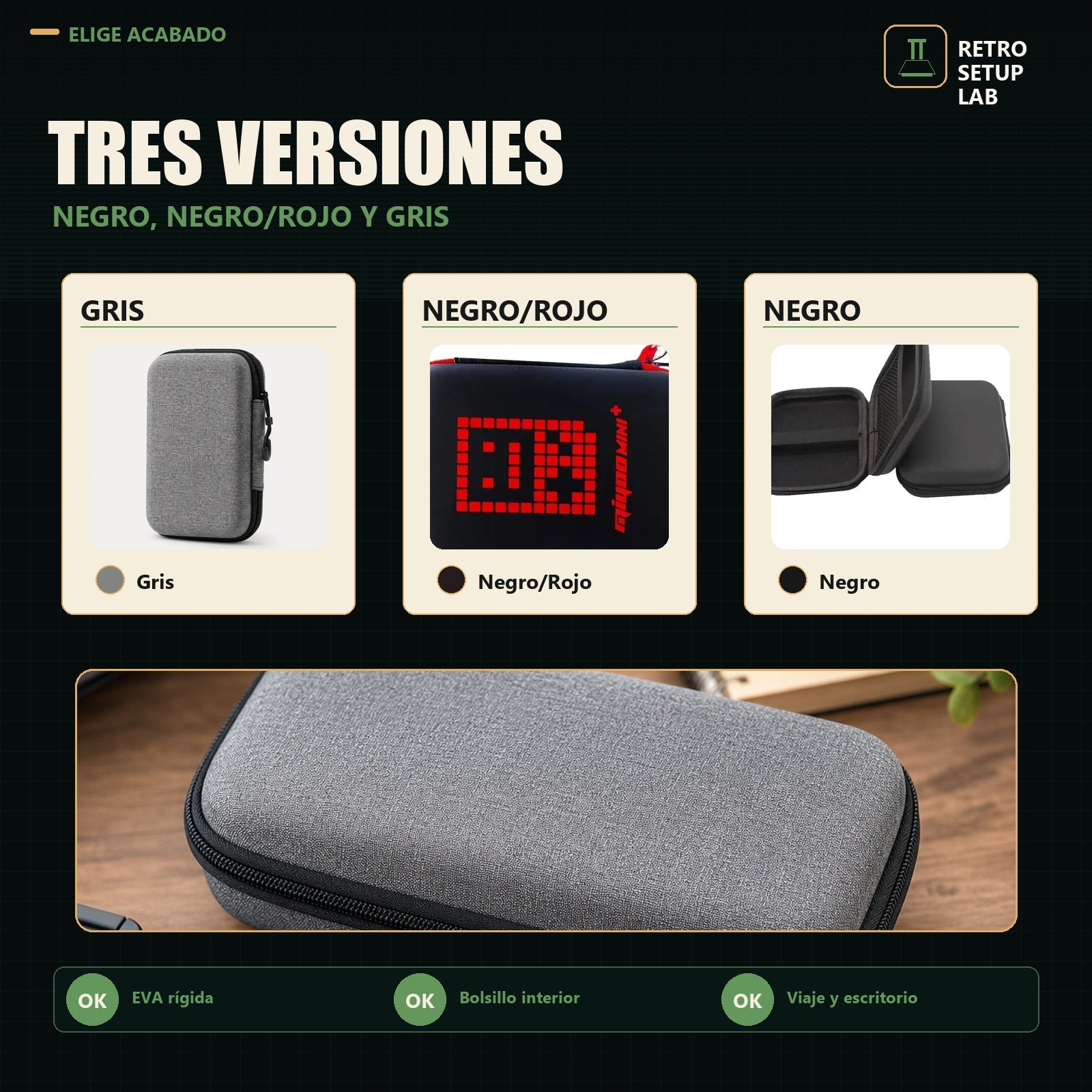 Retro Setup Lab - funda EVA premium - imagen 4