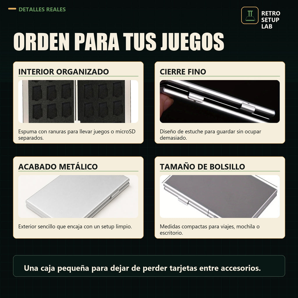 Retro Setup Lab - caja para tarjetas premium - imagen 3